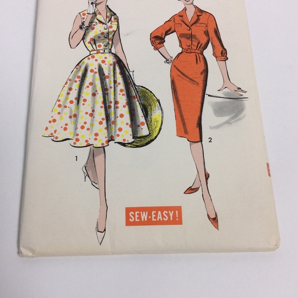 Advance VTG Sewing Pattern #9050 Juniors Dress - Picture 6 of 8